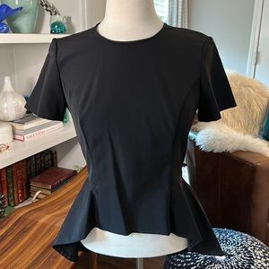 Aachen Babin Noir peplum top medium